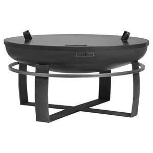 CookKing Feuerschale Viking 60 schwarz Stahl B/H/T: ca. 60x36x60 cm