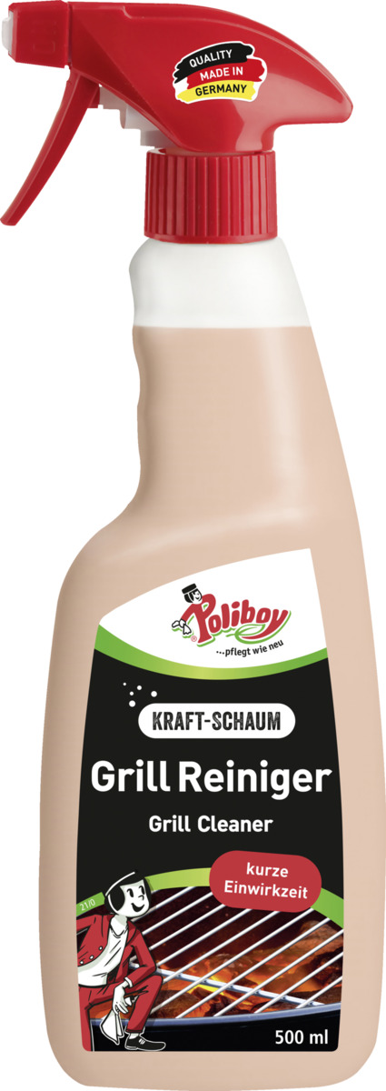 Bild 1 von Poliboy Kraft-Schaum Grill Reiniger, 500 ml