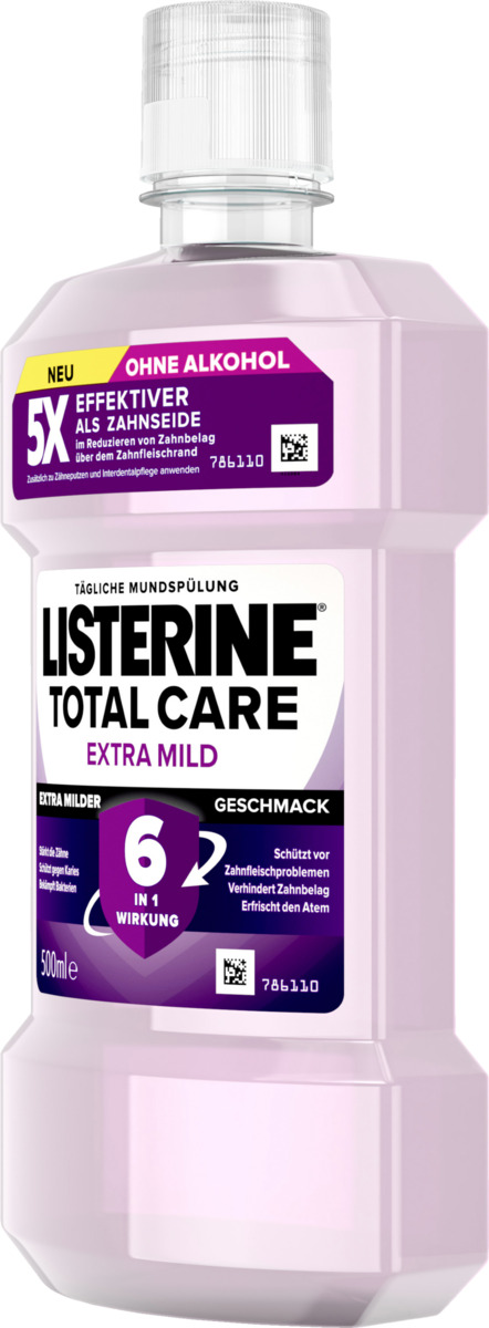 Bild 3 von Listerine Mundspülung Total care Extra Mild, 500 ml