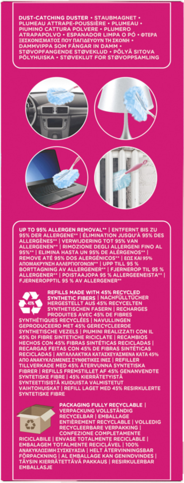 Bild 2 von Swiffer Staubmagnet Pink Nachfüllpackung