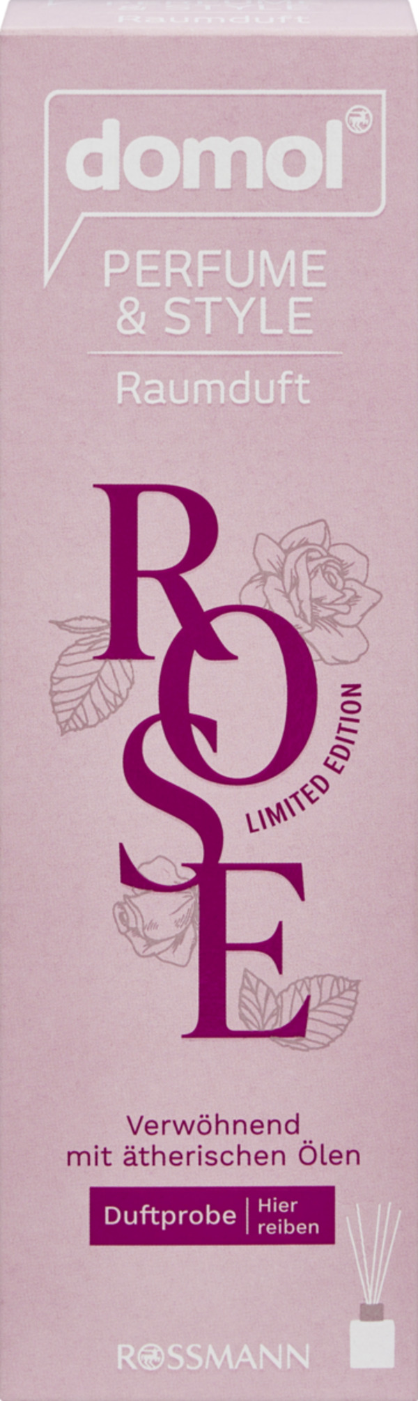 Bild 1 von domol Perfume & Style Raumduft Rose, 50 ml