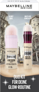 Maybelline New York Instant Anti-Age Perfector 4-in-1 Glow Make-Up 01 Light + Löscher Multi-Use Concealer 01 Light