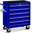 Bild 1 von Masko® Werkstattwagen Rollwagen Werkzeugwagen Werkzeugkiste Fächer Toolbox Werkzeug box... 5 Fächer Blau