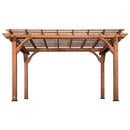 Bild 1 von Backyard Discovery Backyard Discovery Pergola braun Holz B/H/L: ca. 427x242x305 cm