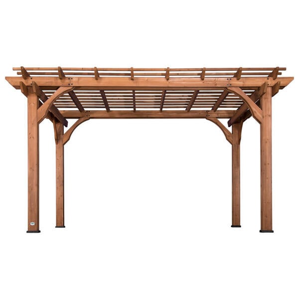 Bild 1 von Backyard Discovery Backyard Discovery Pergola braun Holz B/H/L: ca. 427x242x305 cm