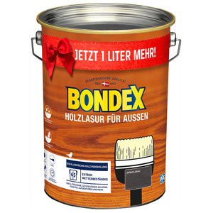 Bondex Holzlasur für Außen Dunkelgrau 5 l