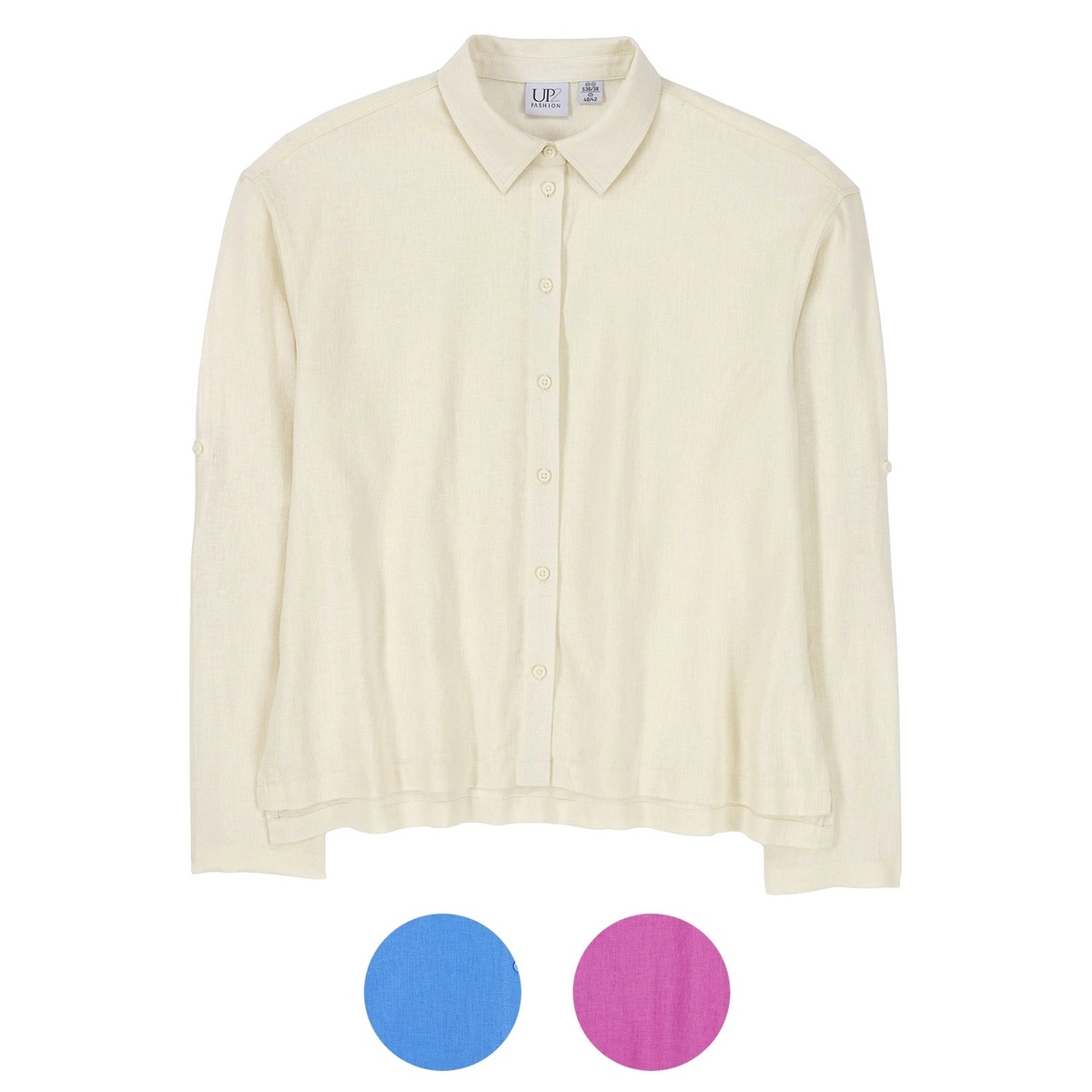 Bild 1 von UP2FASHION Damen Leinen-Bluse