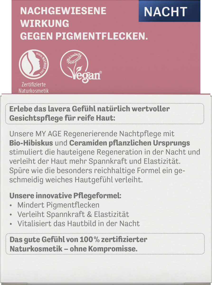 Bild 3 von lavera MY AGE Regenerierende Nachtpflege, 50 ml