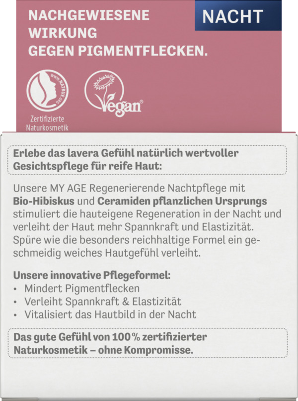 Bild 3 von lavera MY AGE Regenerierende Nachtpflege, 50 ml