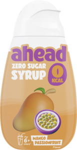 ahead Zero Sugar Syrup Mango Passionfruit, 48 ml