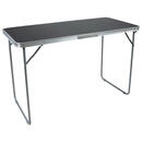 Bild 1 von VCM Campingtisch Galdas schwarz Metall B/H/T: ca. 110x70x53 cm