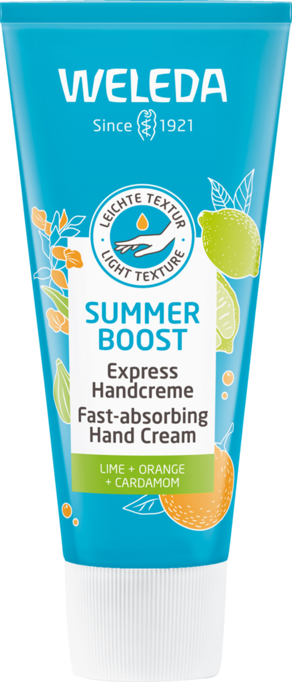 Bild 1 von Weleda Summer Boost Express Handcreme, 50 ml