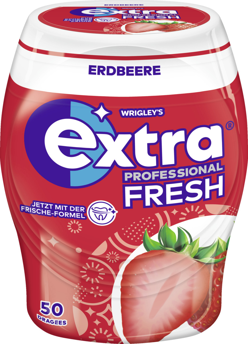 Bild 1 von Wrigley`s Extra Professional Kaugummi-Dragees Erdbeere