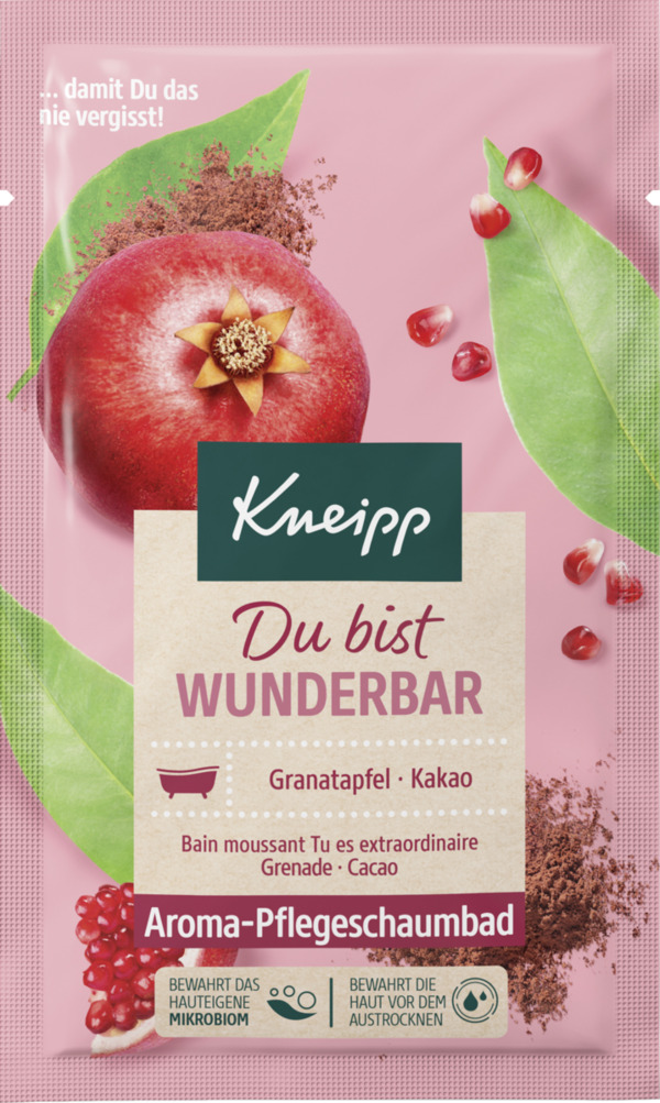 Bild 1 von Kneipp Aroma-Pflegeschaumbad Du bist WUNDERBAR, 50 ml