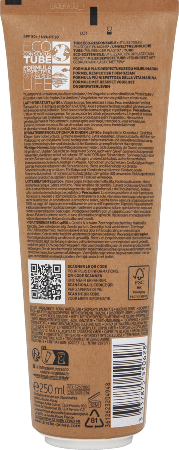 Bild 2 von LA ROCHE-POSAY Anthelios Dermo Kids Milch LSF 50+, 250 ml