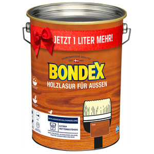 Bondex Holzlasur für Außen Teak 5 l
