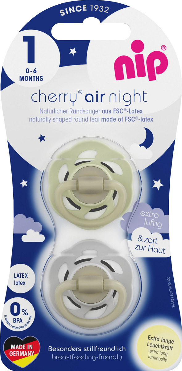 Bild 1 von nip Cherry Air Night Gr. 1 0-6 Monate