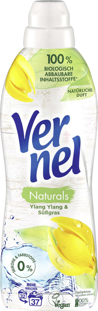 Bild 1 von Vernel Weichspüler Naturals Ylang Ylang & Süßgras 37 WL