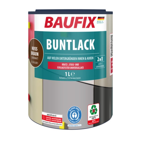 Bild 1 von Baufix Buntlack Nussbraun