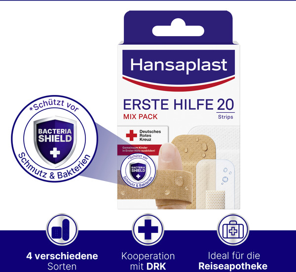 Bild 3 von Hansaplast Erste Hilfe Pflaster Mix Pack