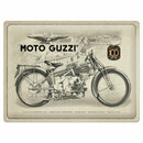 Bild 1 von Moto Guzzi Jubiläums Edition Blechschild Moto-Guzzi