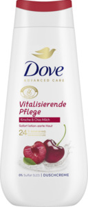 Dove Pflegedusche vitalisierende Pflege Kirsche & Chia Milch, 225 ml