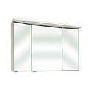 Bild 1 von Spiegelschrank 'Primo' 3D 105 x 72 cm weiß mit Kranzbodenbeleuchtung