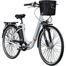 Bild 1 von Zündapp Z517 700c E-Bike E Cityrad Damenrad Pedelec Elektrofahrrad Damen Fahrrad 28 Zoll... 48 cm, weiß/orange