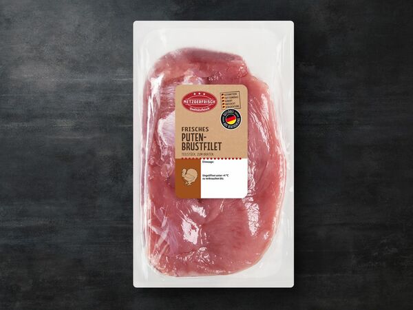 Bild 1 von Metzgerfrisch Frisches Putenbrustfilet, 
         1 kg