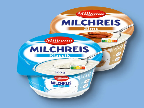 Bild 1 von Milbona Milchreis, 
         200 g