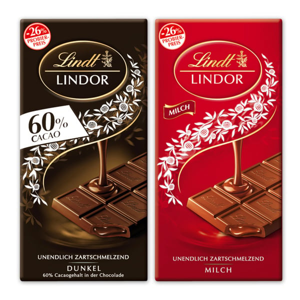 Bild 1 von Lindt Lindor Lindor-Tafeln