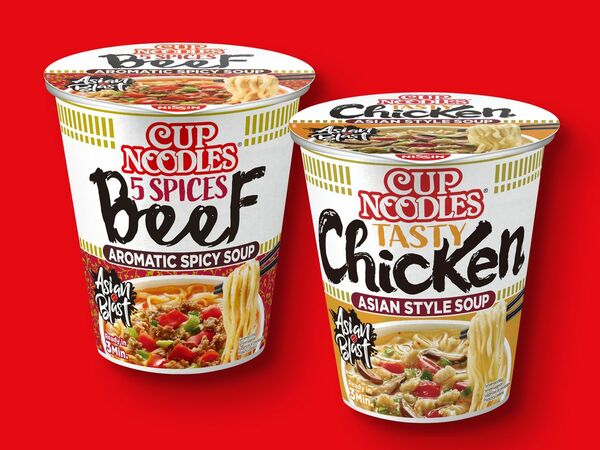 Bild 1 von Nissin Cup Noodles, 
         66/64/63 g