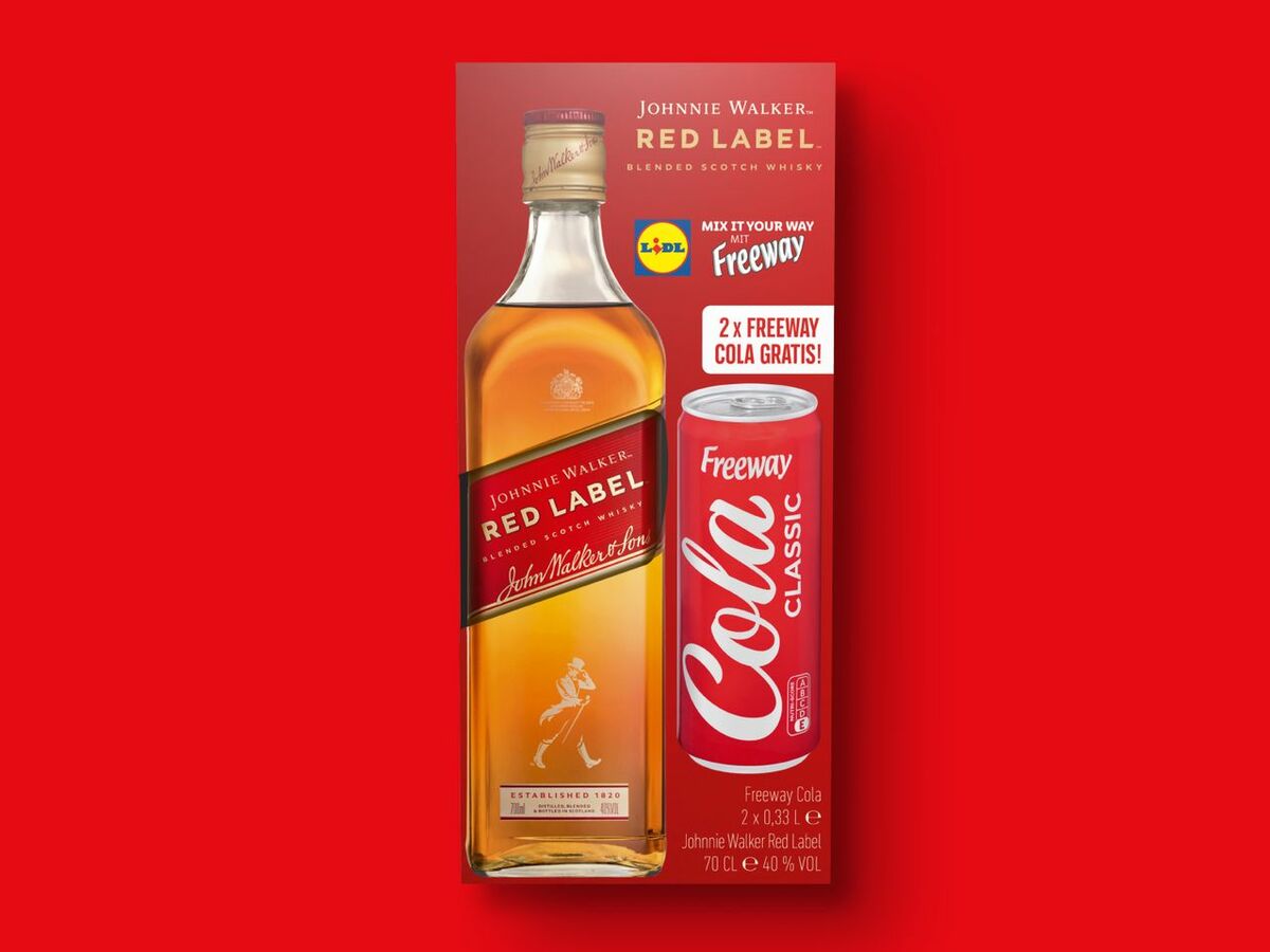 Bild 1 von Johnnie Walker & Freeway Geschenkset, 
         0,7 l zzgl. -.50 Pfand