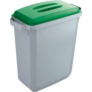 Abfallbehälter-Set DURABIN 60 Liter, grau/grün