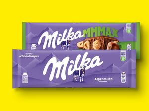 Milka Schokolade Großtafel, 
         300/280/276/270 g