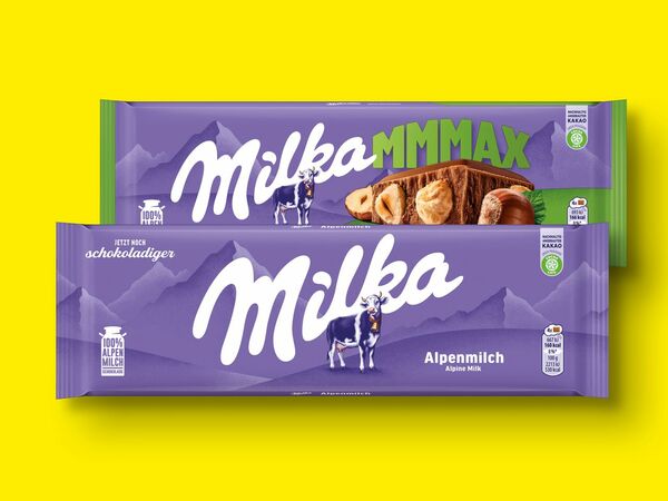 Bild 1 von Milka Schokolade Großtafel, 
         300/280/276/270 g