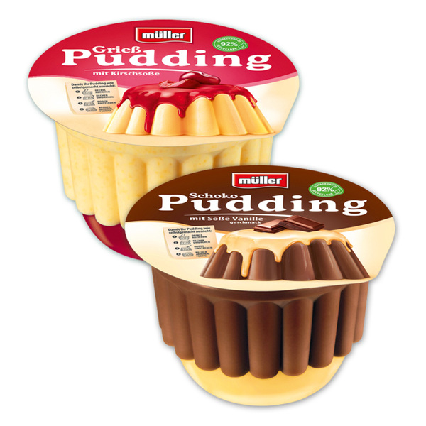 Bild 1 von Müller Pudding mit Soße