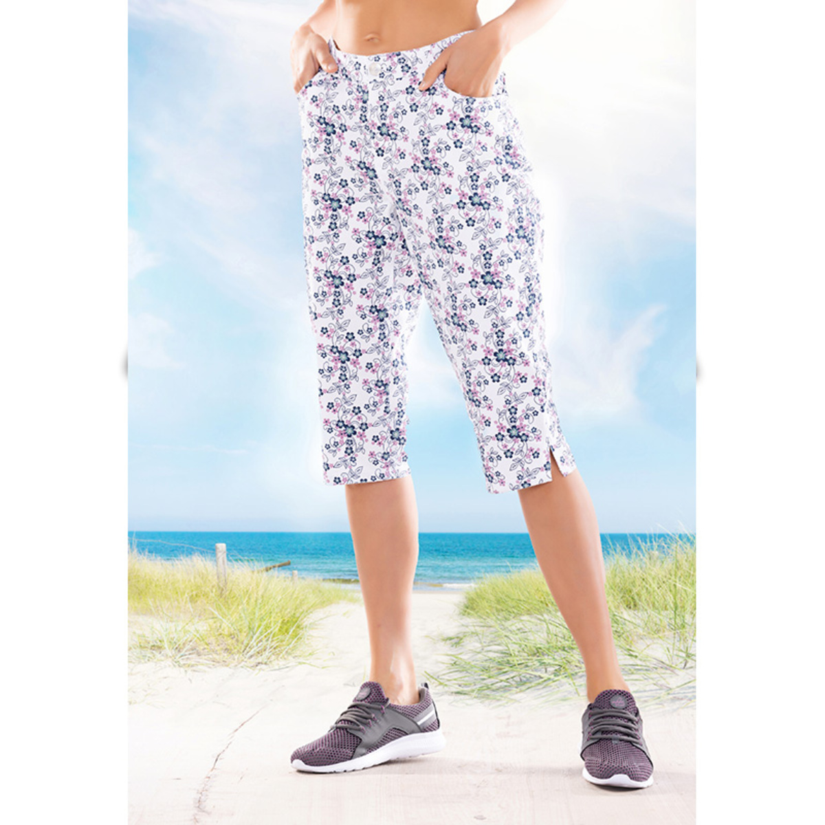Bild 1 von Ellenor Twill-Caprihose