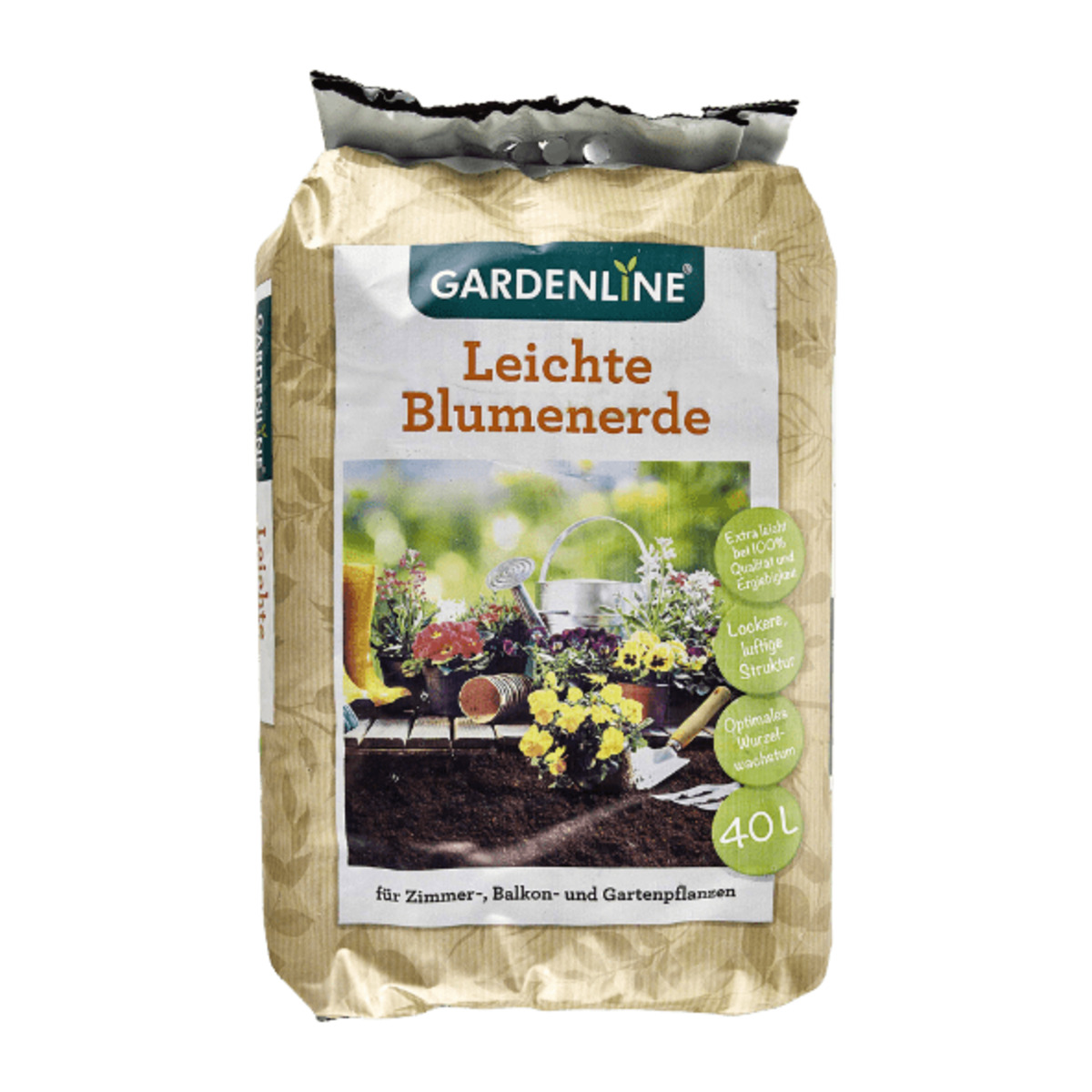 GARDENLINE Leichte Blumenerde 40L von ALDI Nord ansehen!