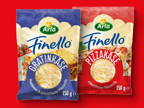 Bild 1 von Arla Finello Gratin-/Pizzakäse, 
         150 g