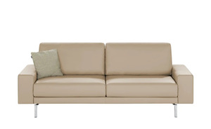 hülsta Sofa beige Maße (cm): B: 220 H: 85 T: 95 Polstermöbel