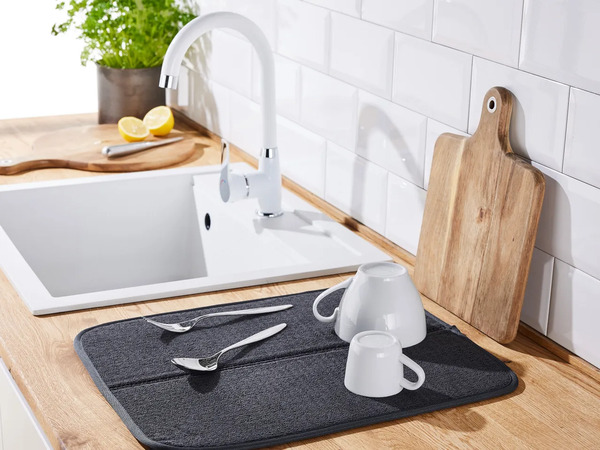 Bild 2 von LIVARNO home 2 Geschirr-/Abtropfmatten, 
         2 Stück