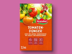 Grandiol Tomatendünger, 
         2,5 kg