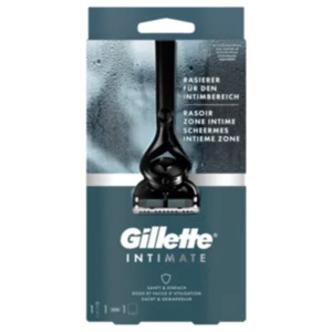 Gillette Intimate Rasierer + 1 Klinge