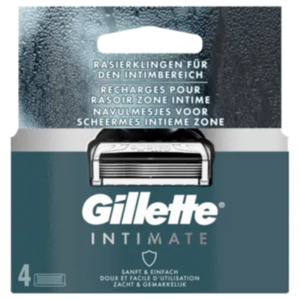 Gillette Intimate Klingen 4er