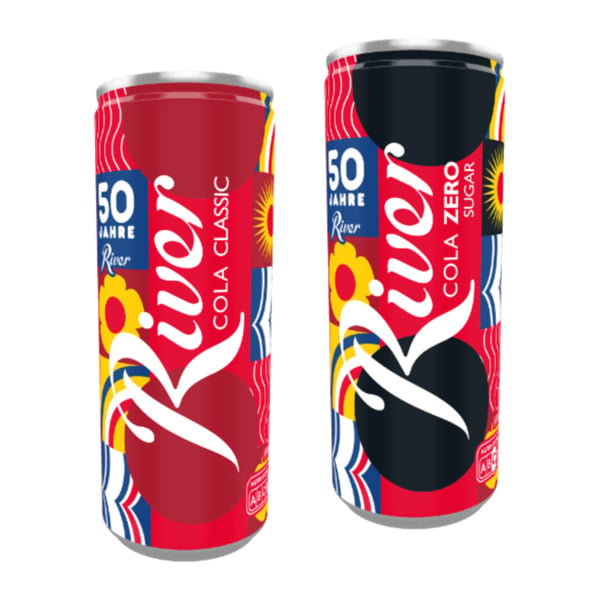 Bild 1 von RIVER Cola / Cola Zero 330ml