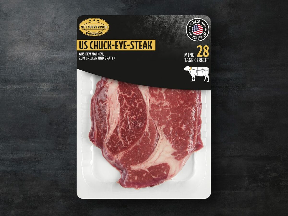 Metzgerfrisch Premium Us Chuck Eye Steak Von Lidl Ansehen