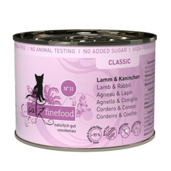 Bild 1 von Catz finefood 6x200g No. 11 Lamm & Kaninchen