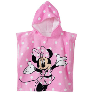 Minnie Maus Badeponcho mit Motiv ROSA