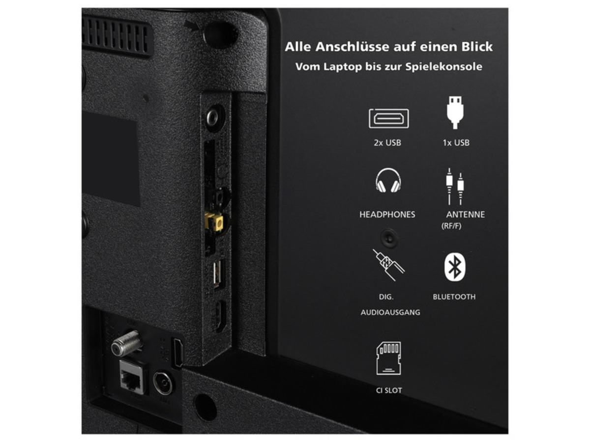 Bild 2 von JVC Fernseher »LT-VAH3255« Android Smart TV HD-Ready